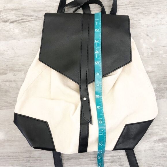 DEUX LUX | Black & Canvas Demi Backpack - Picture 8 of 8